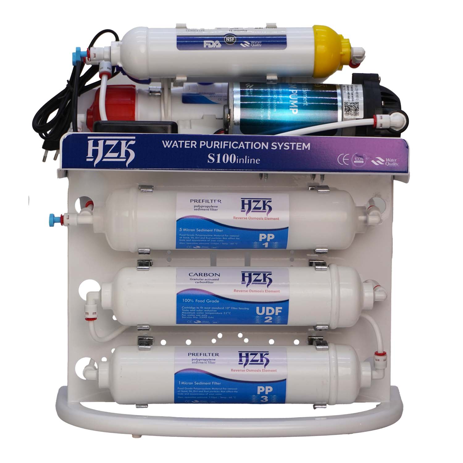 خرید دستگاه تصفیه آب خانگی HZK S100 + فروش